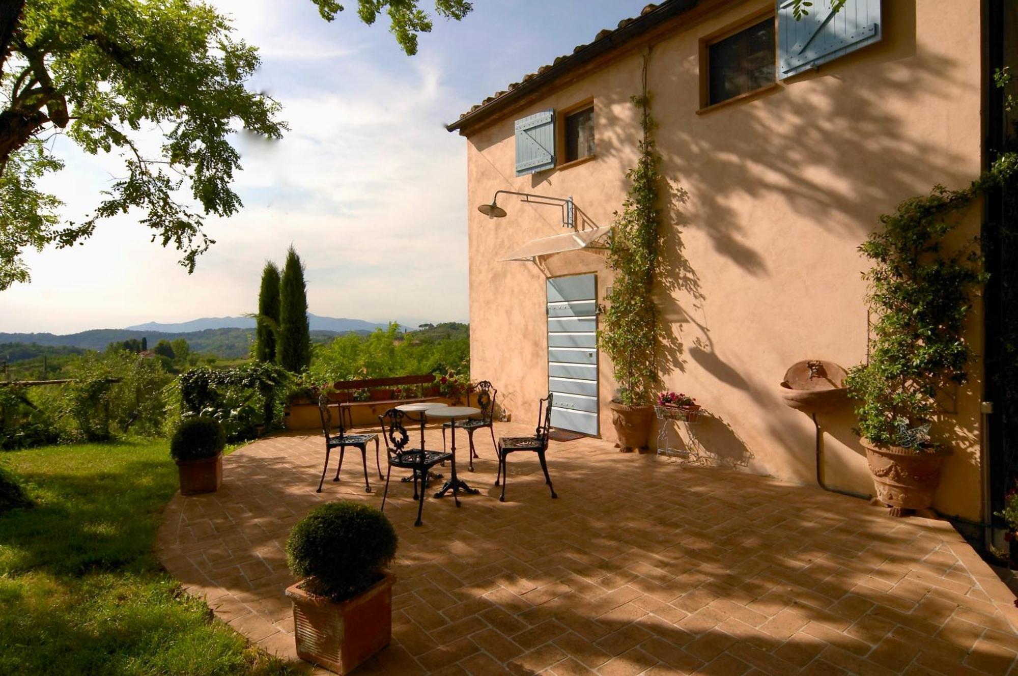 Appartamento Con Patio Privato E Giardino Tra Pisa E Firenze 帕拉亚 外观 照片